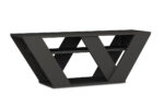 Έπιπλο τηλεόρασης Pipralla pakoworld ανθρακί 110x30x40εκ - Image 3