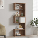 Βιβλιοθήκη Cascade pakoworld σε sonoma  απόχρωση 51.8x22x150εκ - Image 2