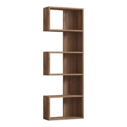 Βιβλιοθήκη Cascade pakoworld σε sonoma  απόχρωση 51.8x22x150εκ