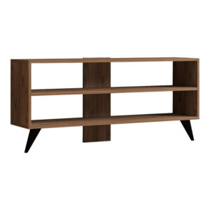 Έπιπλο τηλεόρασης Prestige pakoworld σε sonoma απόχρωση 120x29