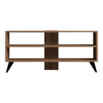 Έπιπλο τηλεόρασης Prestige pakoworld σε sonoma απόχρωση 120x29,6x50εκ - Image 5