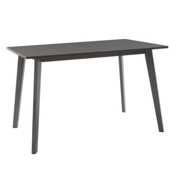 Tραπεζαρία Benson - Toto pakoworld σετ 5τμχ rustic grey - ύφασμα γκρι 120x75x75εκ - Image 4