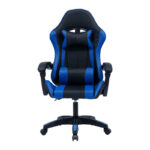Καρέκλα γραφείου gaming William pakoworld PU μαύρο-μπλε - Image 5