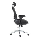 Καρέκλα γραφείου εργασίας Mergi pakoworld μαύρο mesh 62x63x120εκ - Image 4