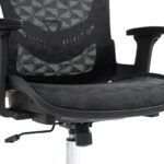 Καρέκλα γραφείου εργασίας Mergi pakoworld μαύρο mesh 62x63x120εκ - Image 10