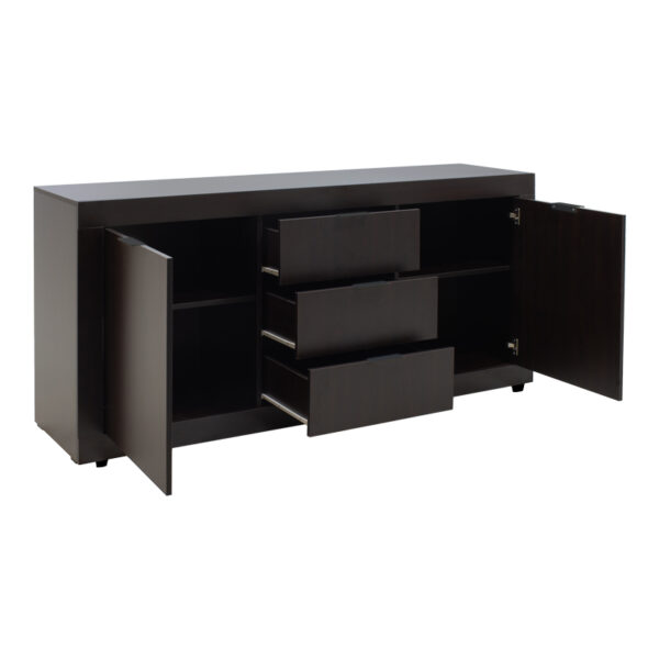 Μπουφές Doha pakoworld σε wenge απόχρωση 180x45x80.5εκ - Image 2