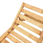 Ξαπλώστρα Zalka pakoworld L1 σε φυσική απόχρωση 66x197x28εκ - Image 6