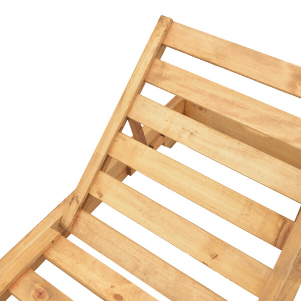 Ξαπλώστρα Zalka pakoworld L1 σε φυσική απόχρωση 66x197x28εκ - Image 6