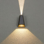 LED COB WALL LUMINAIRE 6W 425LM  30° AND 120°  230VAC 3.000K DARK GREY CRI80 IP54 30.000HRS - Image 2