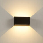^LED SMD WALL LUMINAIRE 12W 860LM 0-120° 230VAC 3.000K DARK GREY CRI80 IP54 30.000HRS - Image 2
