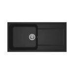 Νεροχύτης κουζίνας LIFE 480 Nero 40 ELLECI 100x50cm