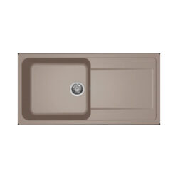 Νεροχύτης κουζίνας LIFE 480 Tortora 43 ELLECI 100x50cm