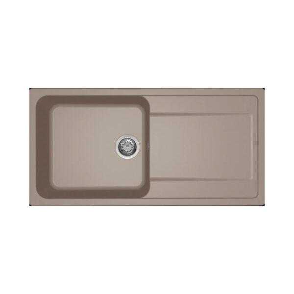 Νεροχύτης κουζίνας LIFE 480 Tortora 43 ELLECI 100x50cm