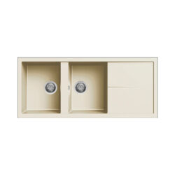 Νεροχύτης κουζίνας UNICO 500 Bianco Antico 62 ELLECI 116x50cm