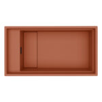 Νεροχύτης κουζίνας DIALOGO 360 Cavern Clay 83 ELLECI 86x46cm