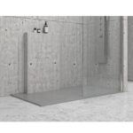 Ντουζιέρα ορθογώνια υψηλής αντοχής PIETRA Cemento KARAG 70x120x2