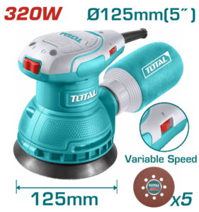 TOTAL ΕΠΑΓΓ. ΕΚΚΕΝΤΡΟ ΤΡΙΒΕΙΟ ΧΟΥΦΤΑΣ 320W / Φ-125mm (TF2131256)
