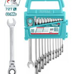 TOTAL ΕΠΑΓΓ. ΣΕΤ ΓΕΡΜ/ΓΩΝΑ ΚΑΣΤΑΝΙΑΣ ΜΕ ΣΠΑΣΤΗ ΚΕΦΑΛΗ 12ΤΕΜ / 8 - 19mm (THT102RK5126)