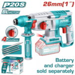 TOTAL ΕΠΑΓΓ. ΠΝΕΥΜΑΤΙΚΟ ΠΙΣΤΟΛΕΤΟ ΜΠΑΤ. Li-ion 20V ΧΩΡΙΣ ΜΠΑΤΑΡΙΑ & ΦΟΡΤΙΣΤΗ (TRHLI20228)