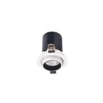 Inlight Downlight σποτ 10W 3CCT σε λευκή και μαύρη απόχρωση (X00180WB) - Image 2