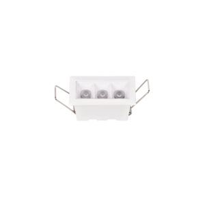 Inlight Downlight σποτ 3*3W 3CCT σε λευκή απόχρωση (X00190W)