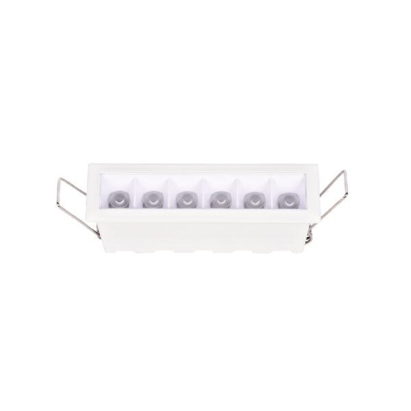 Inlight Downlight σποτ 6*3W 3CCT σε λευκή απόχρωση (X00200W)