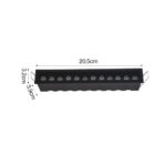 Inlight Downlight σποτ 12*3W 3CCT σε λευκή απόχρωση (X00210W) - Image 2