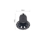 Inlight Downlight σποτ 5W 3CCT σε λευκή απόχρωση (X00220W) - Image 3