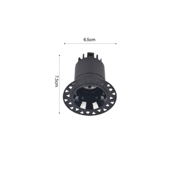 Inlight Downlight σποτ 5W 3CCT σε λευκή απόχρωση (X00220W) - Image 3