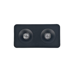 InLight Downlight Mounted σποτ 2*8W 3CCT σε μαύρη απόχρωση (X00270B)
