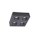 Inlight Downlight Mounted σποτ 4*8W 3CCT σε μαύρη απόχρωση (X00290B) - Image 2