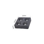 Inlight Downlight Mounted σποτ 4*8W 3CCT σε λευκή απόχρωση (X00290W) - Image 3