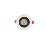 Inlight Downlight σποτ GU10 σε λευκή και μαύρη απόχρωση (X00310WB) - Image 2