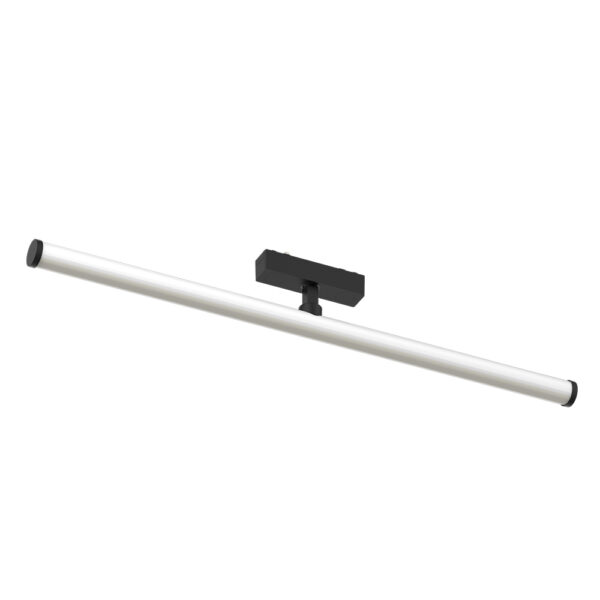 InLight Φωτιστικό LED 20W 3000K για Ultra-Thin μαγνητική ράγα σε μαύρη απόχρωση D:80x8