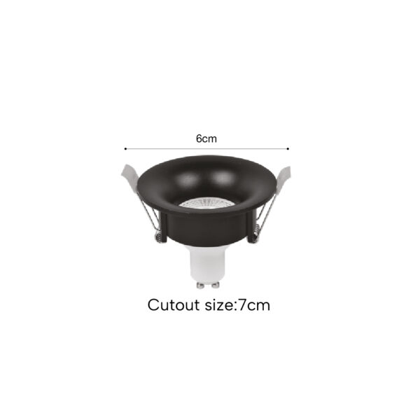 Inlight Downlight σποτ GU10 σε λευκή απόχρωση (X00340W) - Image 2