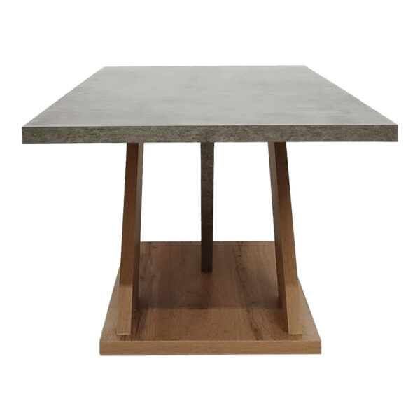 Τραπέζι σαλονιού Solange pakoworld σε γκρι-sonoma απόχρωση 110x55x47.5εκ - Image 3