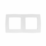 PRIME ΠΛΑΙΣΙΟ 2 ΘΕΣΕΩΝ IP20 ΛΕΥΚΟ