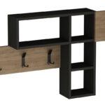 Κρεμάστρα Game pakoworld χρώμα φυσικό-ανθρακί 99