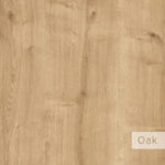Κομοδίνο Johana pakoworld μαύρο-oak 45x40x50εκ - Image 4