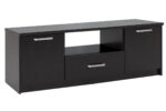 Έπιπλο τηλεόρασης OLYMPUS pakoworld χρώμα wenge 144x39x50,5εκ - Image 3