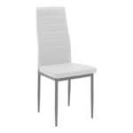 Τραπεζαρία Cuba-Parker pakoworld σετ 5τεμ sonoma-λευκό 120x80x75εκ - Image 2
