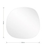 Καθρέπτης Frameless 1 pakoworld 49x1.2x52εκ - Image 3