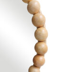 Καθρέπτης Specio pakoworld ξύλο σε φυσική απόχρωση Φ60x4.5εκ - Image 5