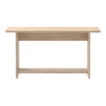 Τραπέζι Kumba pakoworld σε oak απόχρωση 80x40x42εκ - Image 3