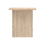 Τραπέζι Kumba pakoworld σε oak απόχρωση 80x40x42εκ - Image 4