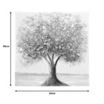 Πίνακας σε καμβά Nator II Inart 80x3x80εκ - Image 2