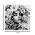 Πίνακας σε καμβά Prima Inart 100x3x100εκ - Image 2