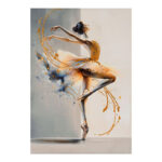 Πίνακας σε καμβά Dancito Inart 70x2.5x100εκ