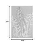Πίνακας σε καμβά Leavy Inart 60x3x90εκ - Image 2