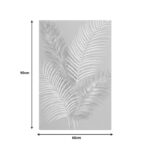 Πίνακας σε καμβά Leavy I Inart 60x3x90εκ - Image 2